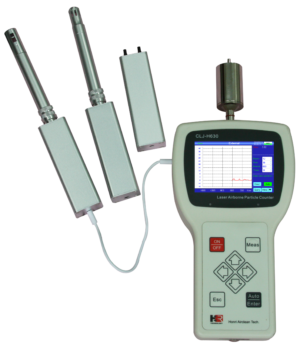 handheld airborne particle counter