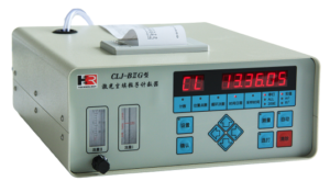 clj bii(g) two flow airborne particle counter