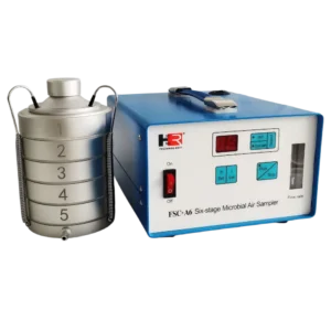 fsc a6 six stage microbial air sampler
