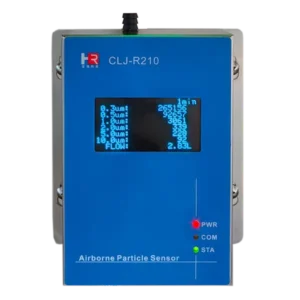 clj r210 remote particle counter